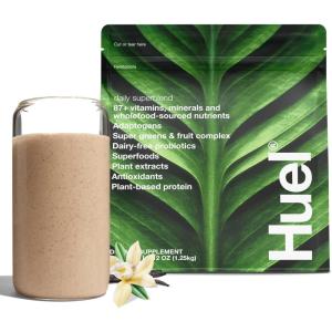Huel Daily Superblend Chocolate Powder | 25g Plant Based Protein | Super Greens Powder | 87 Vitamins, Minerals, and Wholefood-Sourced Ingredients |19 Servings(Vanilla)