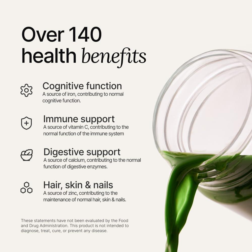 imageHuel Daily Greens Bundle Peach Passionfruit Daily Greens Bag Bottle 30 Servings Superfood Greens Powder 91 Vitamins Minerals and WholefoodSourced Ingredient
