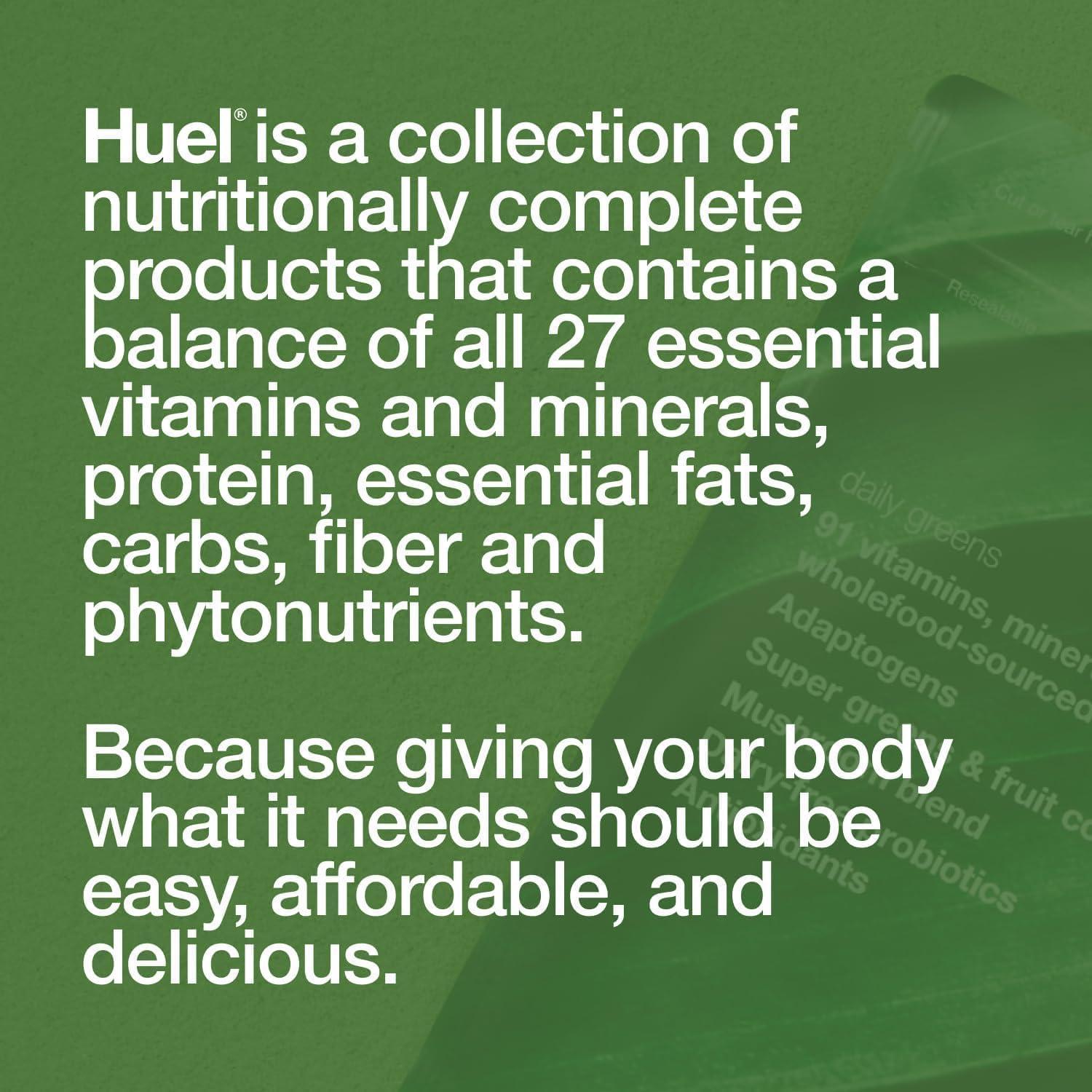 imageHuel Daily Greens Bundle Single Serve Original Bottle Superfood Greens Powder 91 Vitamins Minerals and WholefoodSourced Ingredients 12 Servings Lockable Lid to Avoid Spills BPA Free