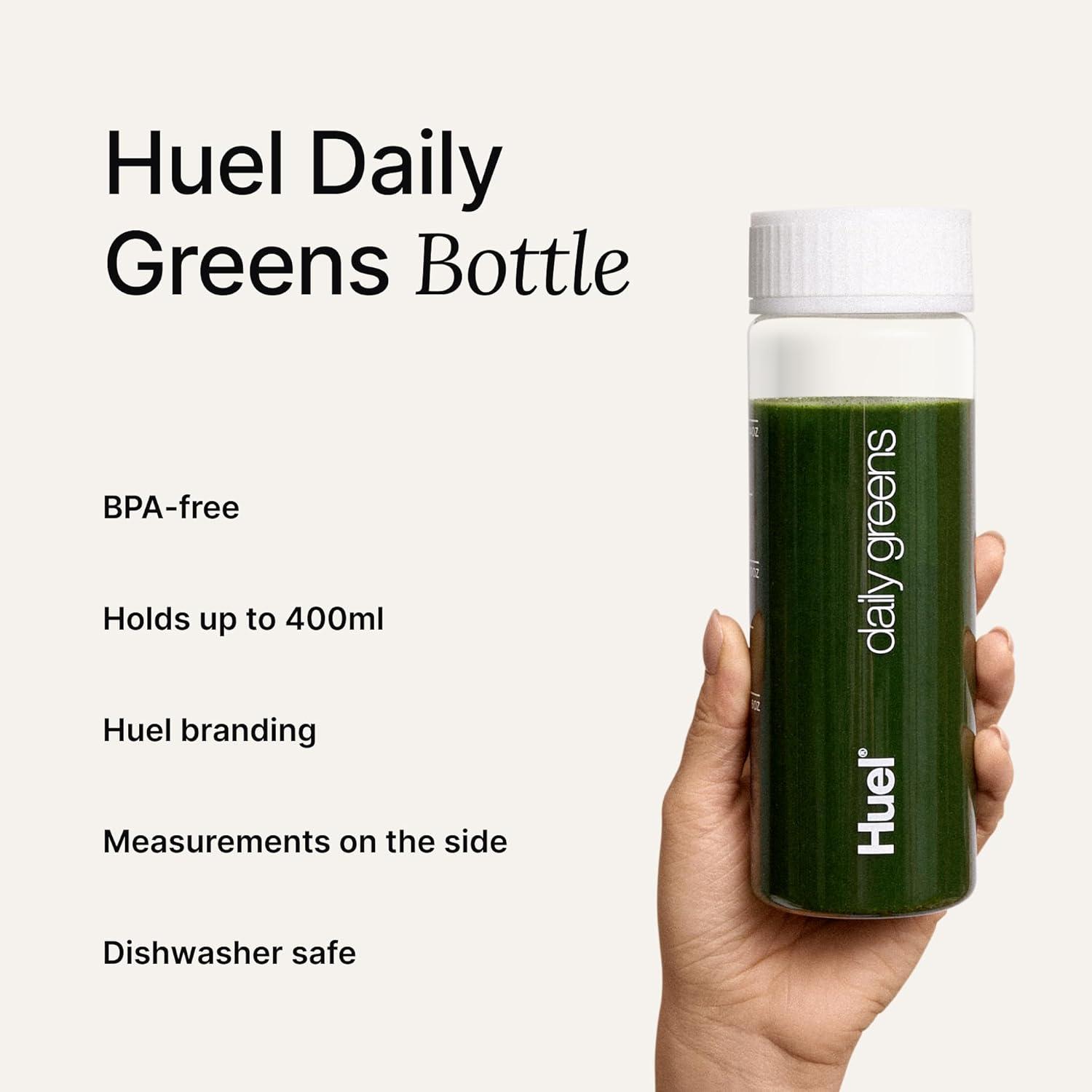 imageHuel Daily Greens Bundle Watermelon Daily Greens Bag Bottle 30 Servings Superfood Greens Powder 91 Vitamins Minerals and WholefoodSourced Ingredient